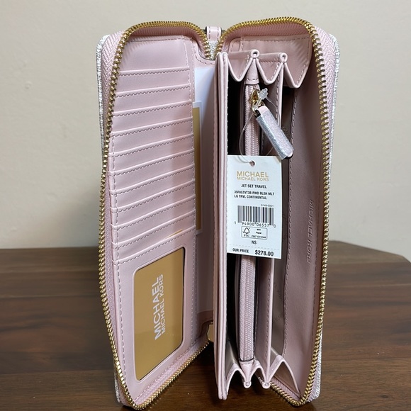 💕2pc Michael Kors Jet set tote bag and wallet - Picture 6 of 10